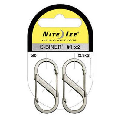 Nite Ize S-Biner #1 Silver