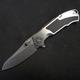 Rick Hinderer MP-1 Tactical Folding Knife S35VN, Titanium Carbon Fiber - 1/2