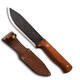 Elk Ridge Hunting Knife 5,5" Carbon Steel Wood Handle - 2/2