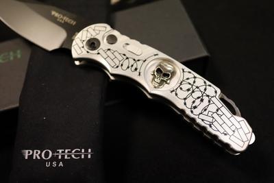 Pro-Tech TR-5.62 Bruce Shaw Skull Limited Edition 1 of 300 - 2