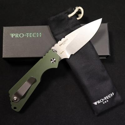 Pro-Tech Strider SNG Auto Smooth Green - 2