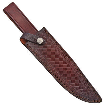 Marbles Stacked Leather Bowie - 2