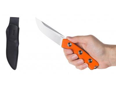 ANV Knives P200 Orange G-10 Nůž s pevnou čepelí, kydexové pouzdro - 2