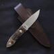 Maserin 923/RN Small Fixed Blade Black Maple Wood - 2/3