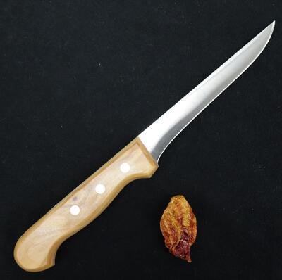 Maserin vykosťovací nůž s olivovou rukojetí, 13cm čepel - 2