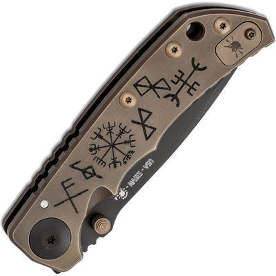 Spartan Blades Spartan Harsey Folder 2020 Special Edition Runes and Staves - 2