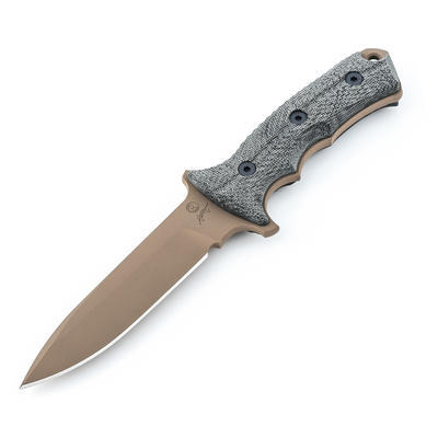 Chris Reeve Knives Green Beret 5,5" Spear Point Non-Serrated Flat Dark Earth - 2