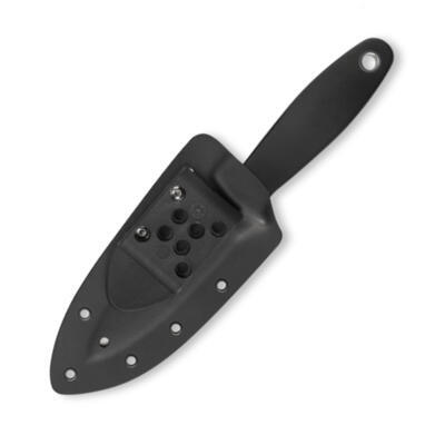 Spyderco Nightstick Fixed Knife Black G-10 - 2