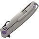 WE Knife Model 606 gray satin - 2/3
