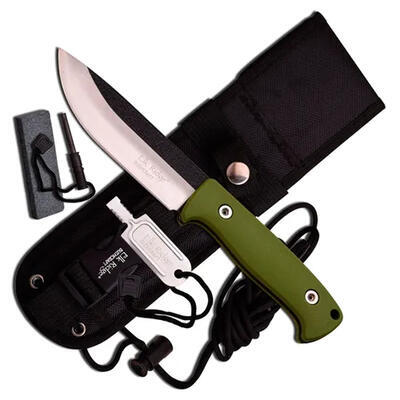 Elk Ridge Green Fixed Tactical Knive - 2