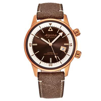 Alpina Seastrong Diver 300 Heritage Brown Dial Automatic - 2