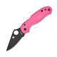 Spyderco Paramilitary  Pink Handle Black BD1N Blade - 2/3