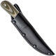 Spyderco Bow River OD/Tan Black Leather Sheath - 2/3