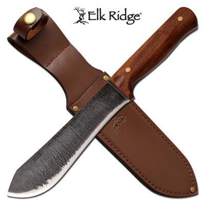 Elk Ridge ER-200-12L Fixed Knife Wood Handle - 2