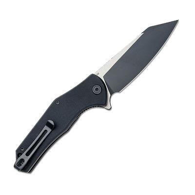 Kubey Black TiNi Coated Flipper Knive D2 Steel - 2