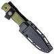 Cold Steel SRK Compact Olive Handle Black Blade - 2/3