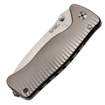 LionSTEEL Gray Titanium Sleipner Presentation Knife - 2