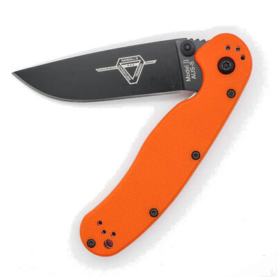 Ontario RAT II Orange Black Blade - 2