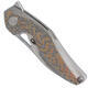 Bestech Knives The Reticulan Frame Lock Grey  - 3/3