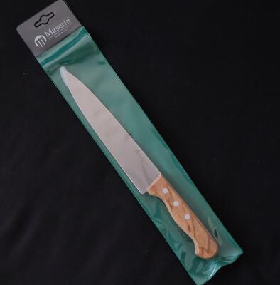 Maserin Univerzální Kuchyňský Nůž s Olivovou Rukojetí, 16 cm Čepel - 3