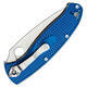 Spyderco Resilience Blue FRN Handle Plain Blade - 3/3