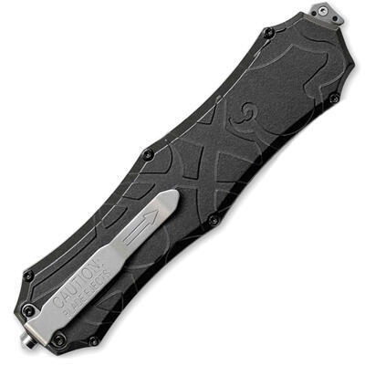Smith & Wesson OTF Assist Finger Actuator Dagger Serrated - 3
