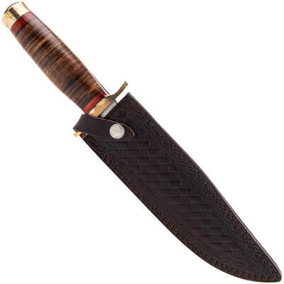 Marbles Stacked Leather Bowie - 3