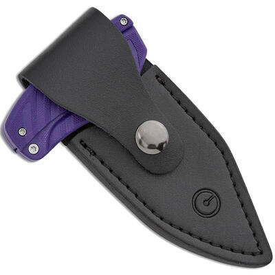 Civivi Typhoeus Stonewash Purple Handle Modular Push Blade - 3