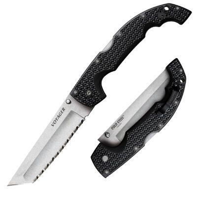 Cold Steel Voyager Extra Large Tanto CTS-BD1 Serrated Edge - 3