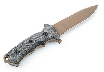 Chris Reeve Knives Green Beret 5,5" Spear Point Non-Serrated Flat Dark Earth - 3