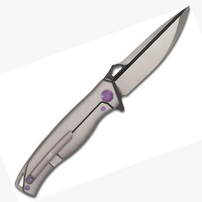 WE Knife Model 606 gray satin - 3