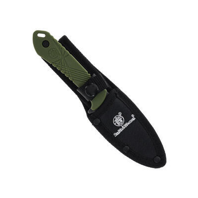 Smith & Wesson HRT Fixed Blade Green Handle - 3