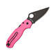 Spyderco Paramilitary  Pink Handle Black BD1N Blade - 3/3