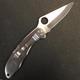 Spyderco Delica Custom Jewelry Collection Azurite Mother of Pearl - 3/3