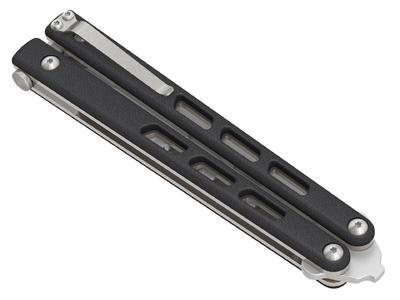 Brous Blades Black Cell Balisong Stonewash Limited Edition - 3