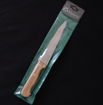 Maserin Univerzální Kuchyňský Nůž s Olivovou Rukojetí, 95 mm čepel - 4