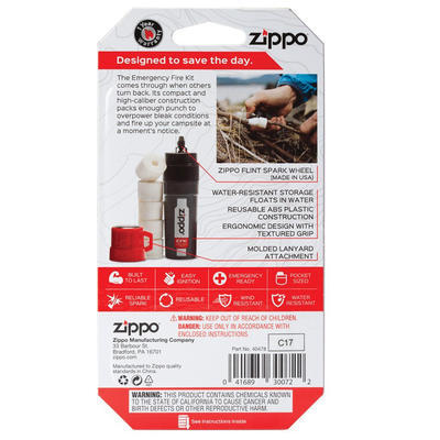 Zippo Emergency Fire Kit - 4