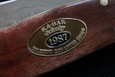 KA-BAR Grizzly 1987 Collectors Club Limited Edition - 6